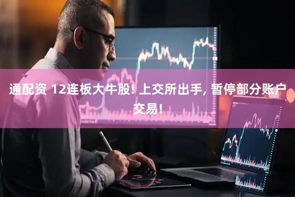 通配资 12连板大牛股! 上交所出手, 暂停部分账户交易!