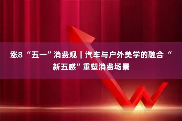 涨8 “五一”消费观｜汽车与户外美学的融合 “新五感”重塑消费场景